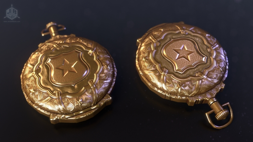 Professor Finks golden pocket watch