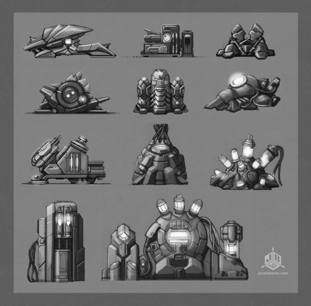 Various crafting machines