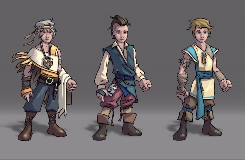 Character Design: Finnick 2