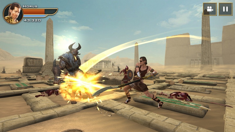 Gods of Egypt - Horus fighting