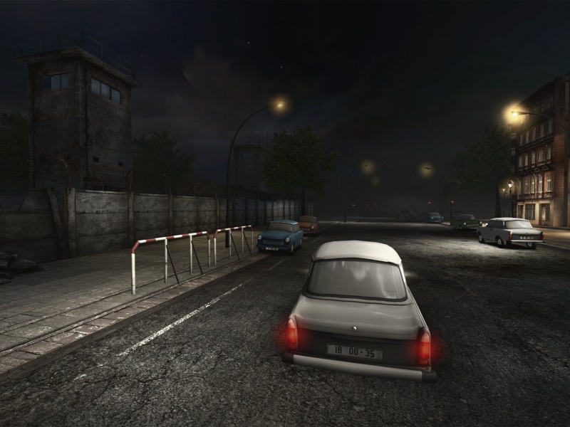 Man from Uncle - near the wall